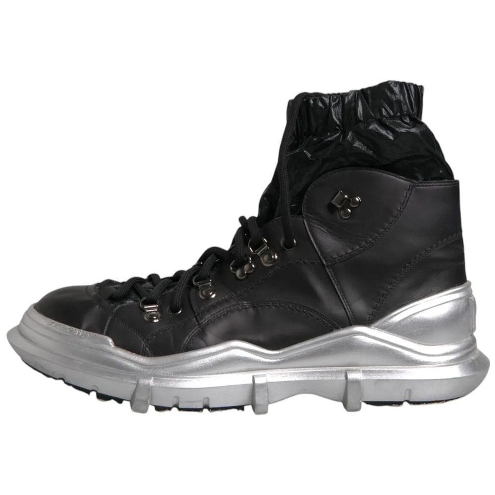 Dolce & Gabbana Black Nylon Boot - The Gentlemen's Vault