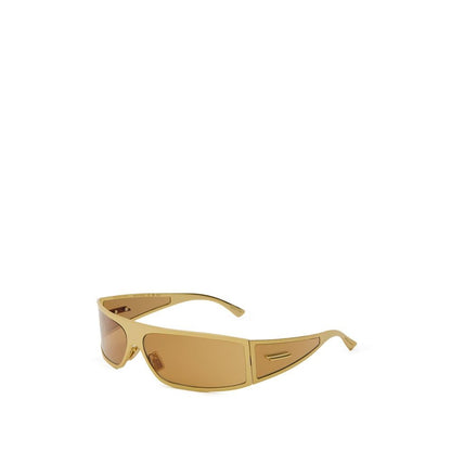 Bottega Veneta Gold Metal Sunglasses - The Gentlemen's Vault