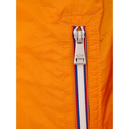 Paul & Shark Orange Polyamide Bomber - The Gentlemen's Vault