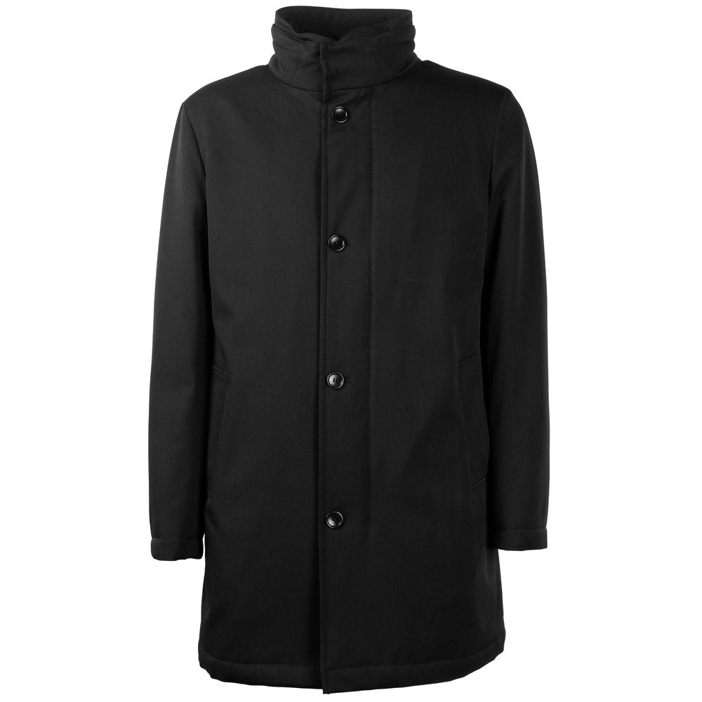 Made in Italy Black Wool Jacket - The Gentlemen's Vault