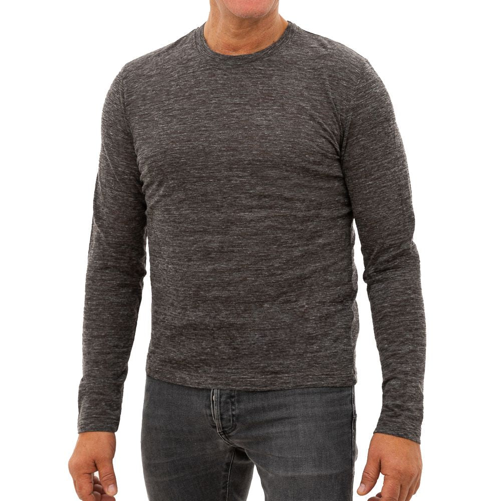 Corneliani Gray Wool T-Shirt - The Gentlemen's Vault