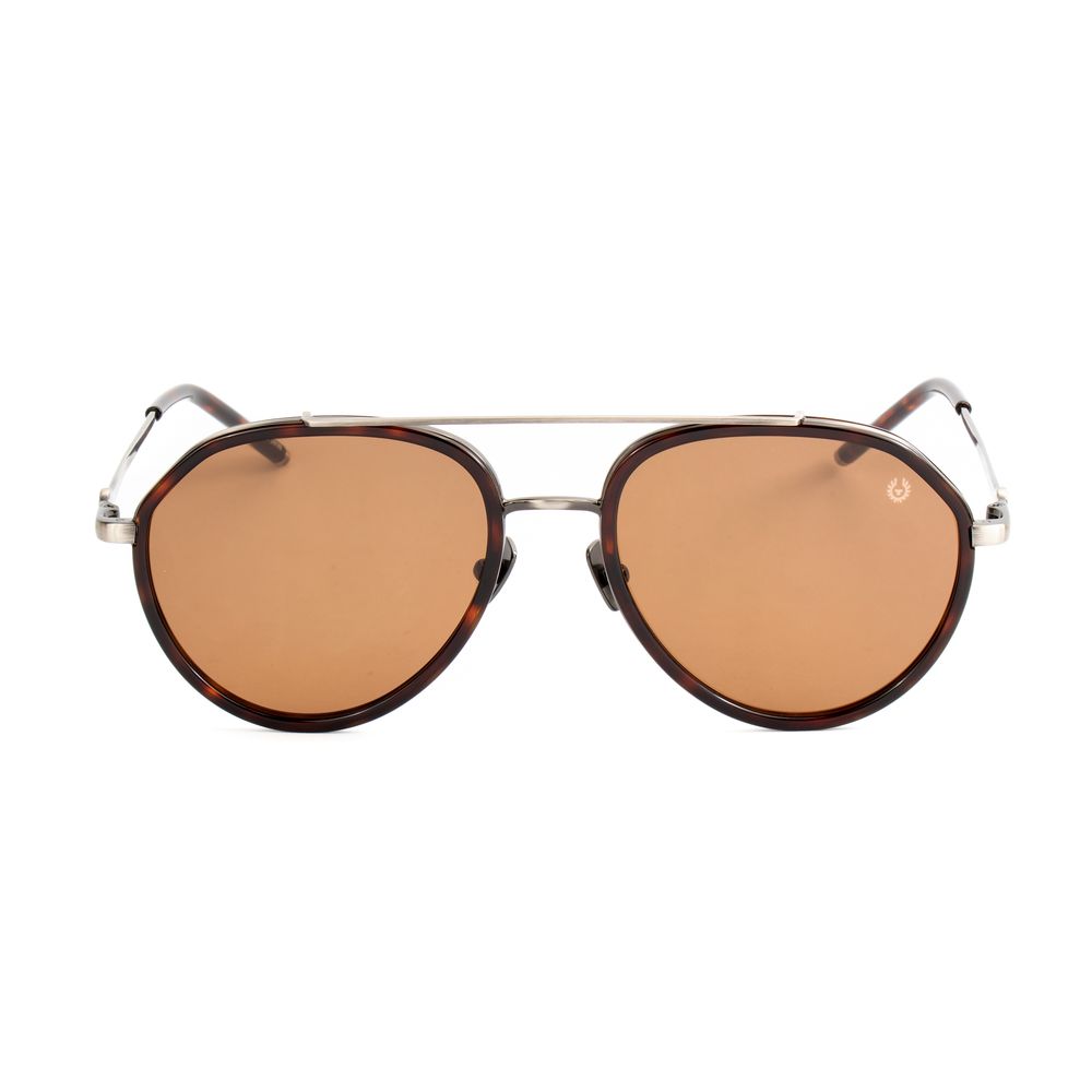 Belstaff Brown Stainless Steel Sunglasses - The Gentlemen's Vault
