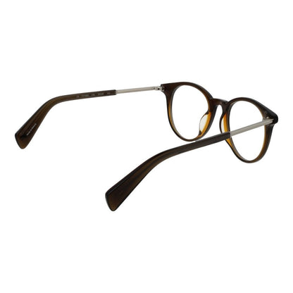 Yohji Yamamoto Brown Men Glasses Frame - The Gentlemen's Vault