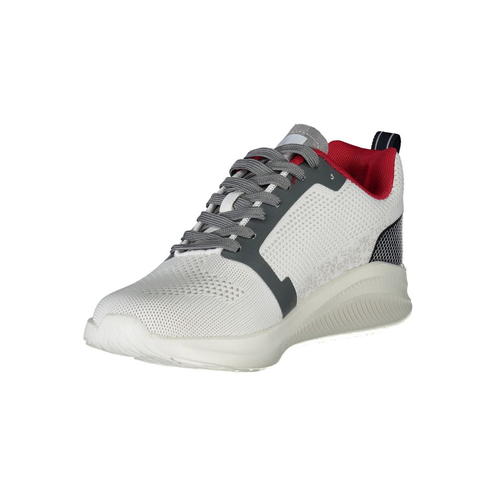 Gas White Polyester Sneaker - The Gentlemen's Vault
