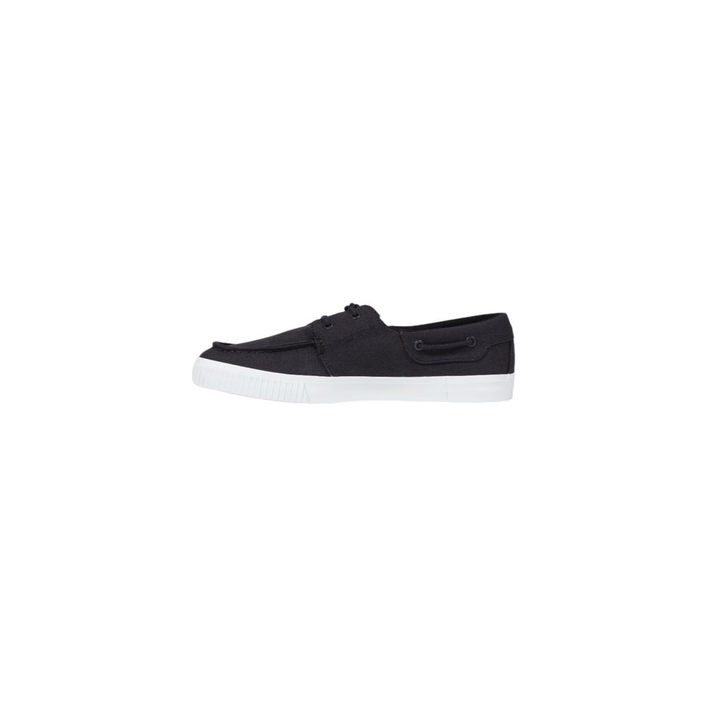 Timberland Black Lyocell Slip - On Loafers - The Gentlemen's Vault