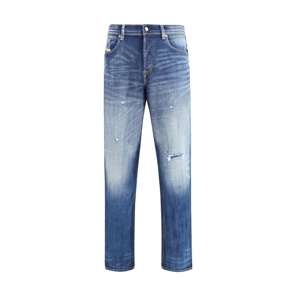 Diesel Blue Cotton Slim Fit Jeans - The Gentlemen's Vault