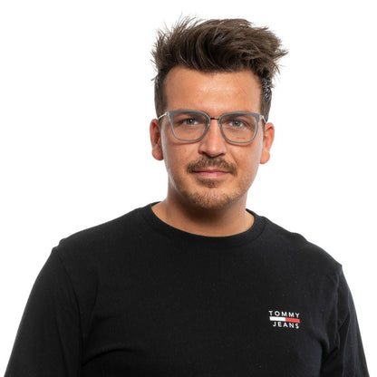 Police Gray Men Glasses Frame - The Gentlemen's Vault