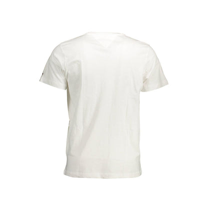 Tommy Hilfiger White Cotton T-Shirt - The Gentlemen's Vault