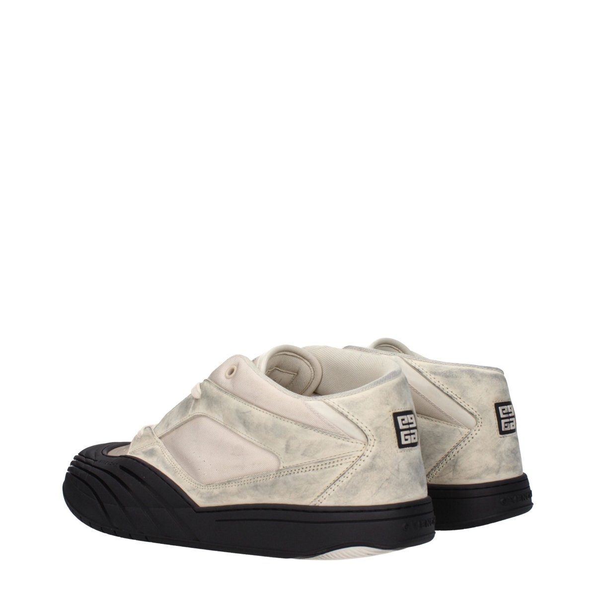Givenchy Beige Fabric Chunky Sneakers - The Gentlemen's Vault