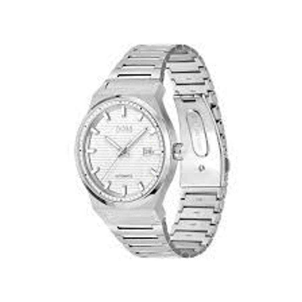 Hugo Boss Gray Stainless Steel Dress Watch - The Gentlemen's Vault