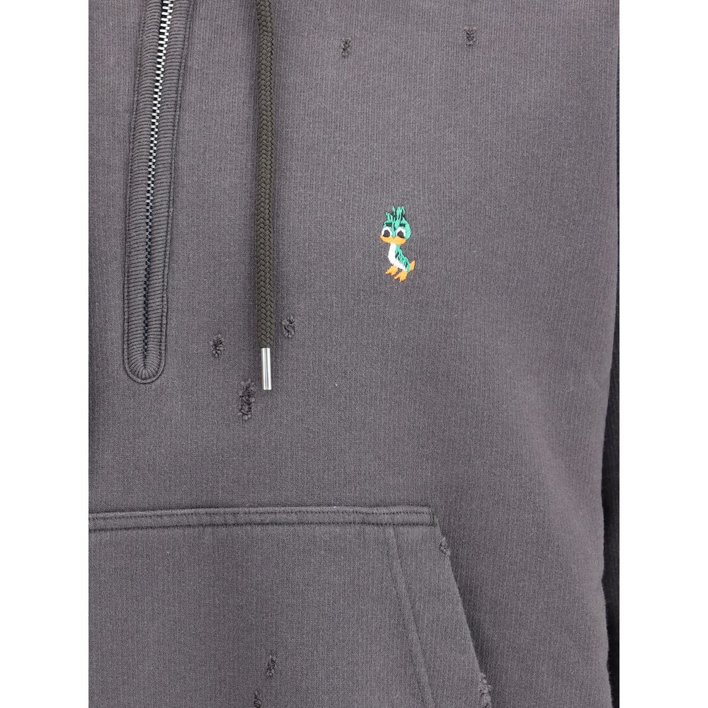 Maison Mihara Yasuhiro Green Cotton Sweatshirt - The Gentlemen's Vault