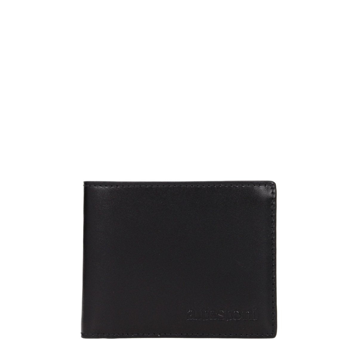 Testoni Black Leather Wallets - The Gentlemen's Vault