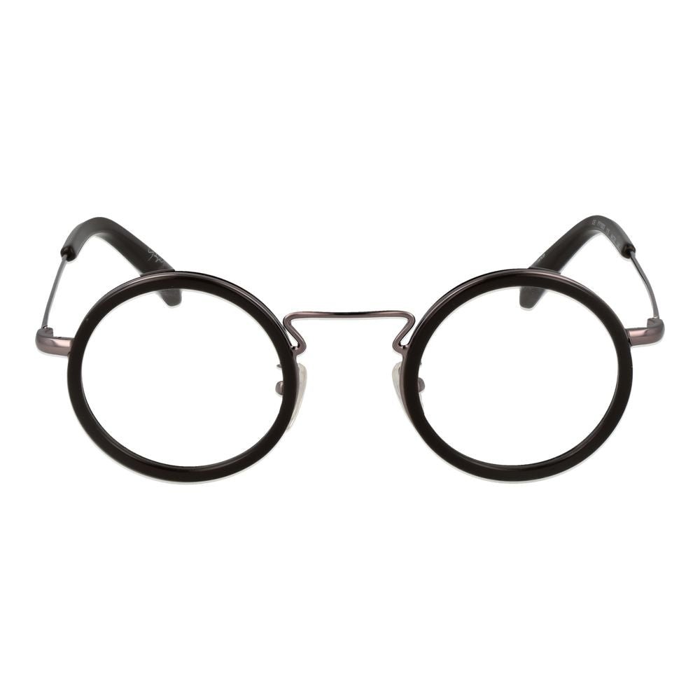 Yohji Yamamoto Brown Men Glasses Frame - The Gentlemen's Vault