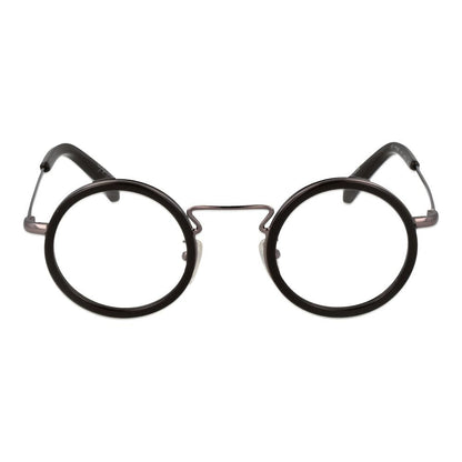 Yohji Yamamoto Brown Men Glasses Frame - The Gentlemen's Vault