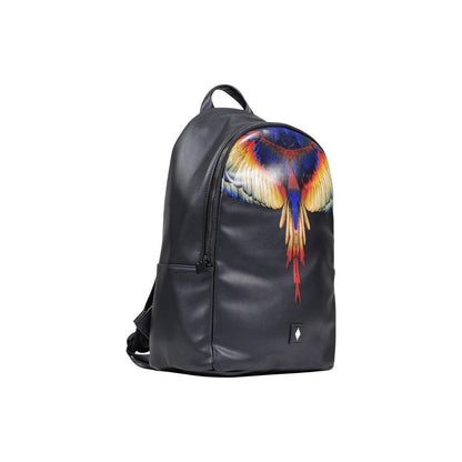 County of Milan Black Polyethylene Backpack - The Gentlemen's Vault