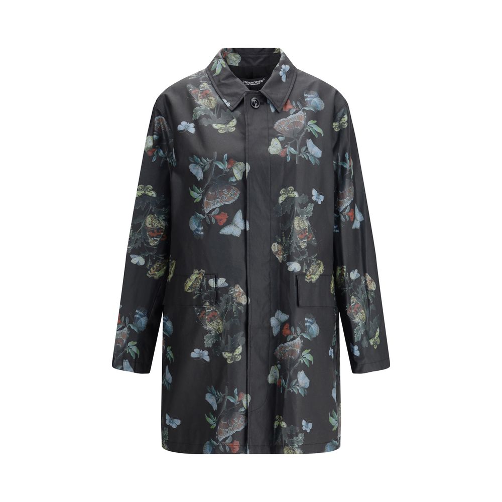Undercover Waxed Cotton Raincoat - The Gentlemen's Vault