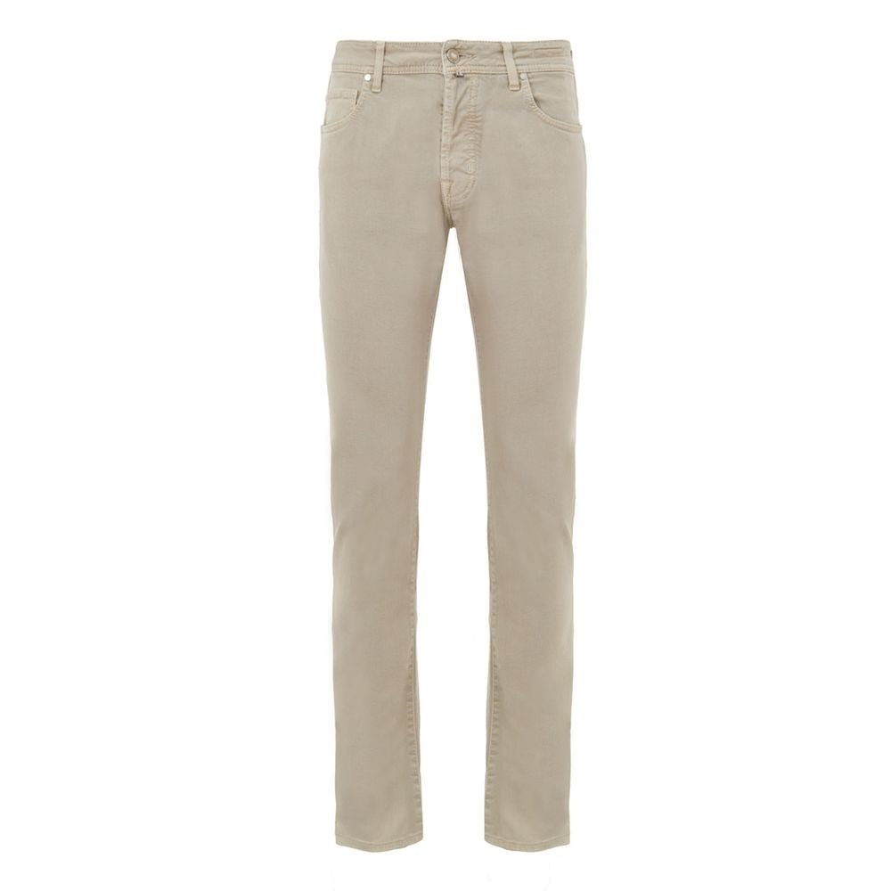 Jacob Cohen Beige Cotton Jeans Denim - The Gentlemen's Vault