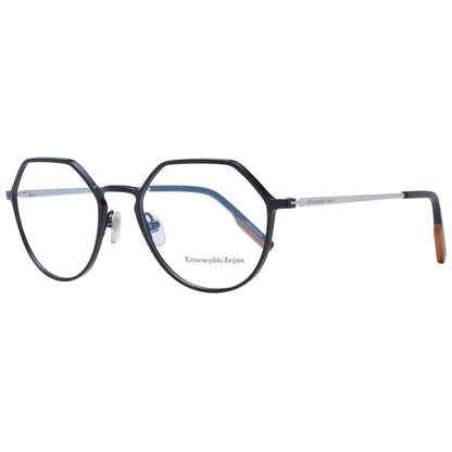 Ermenegildo Zegna Black Men Glasses Frame - The Gentlemen's Vault