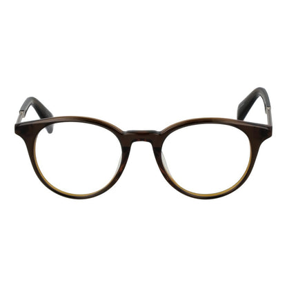 Yohji Yamamoto Brown Men Glasses Frame - The Gentlemen's Vault