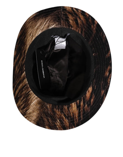 Dolce & Gabbana Multicolor Cotton Blend Fedora Capello Men Hat - The Gentlemen's Vault