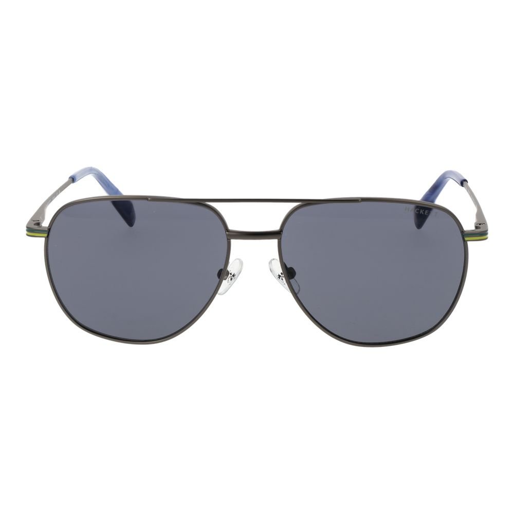 Hackett Gray Metal Sunglasses - The Gentlemen's Vault