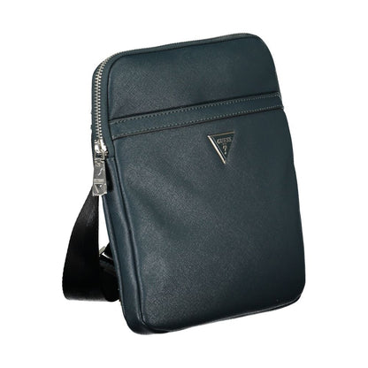 Guess Jeans Green Polyethylene Shoulder Bag - The Gentlemen's Vault