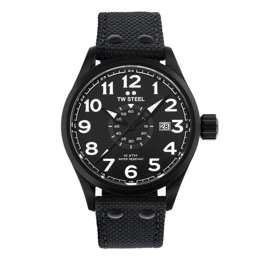 TW Steel Black Fabric Sport Watch - The Gentlemen's Vault