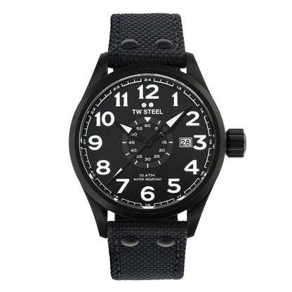 TW Steel Black Fabric Sport Watch - The Gentlemen's Vault