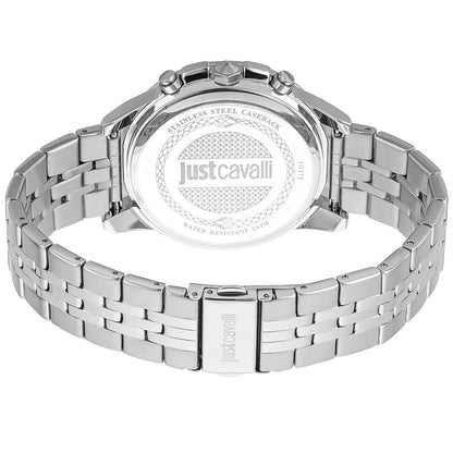 Just Cavalli Gray Stainless Steel Dress Watch - The Gentlemen's Vault