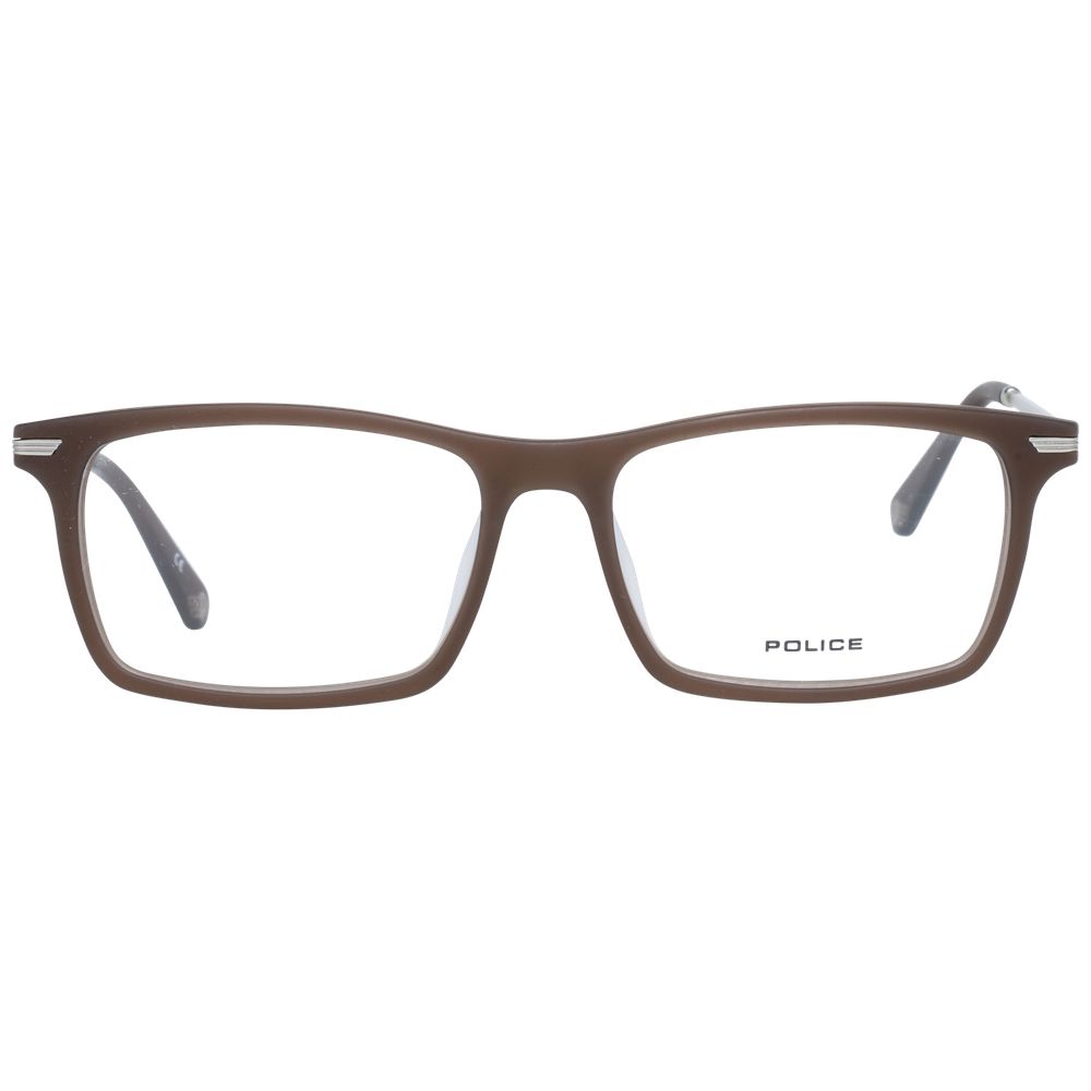 Police Brown Men Glasses Frame - The Gentlemen's Vault