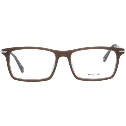 Police Brown Men Glasses Frame - The Gentlemen's Vault