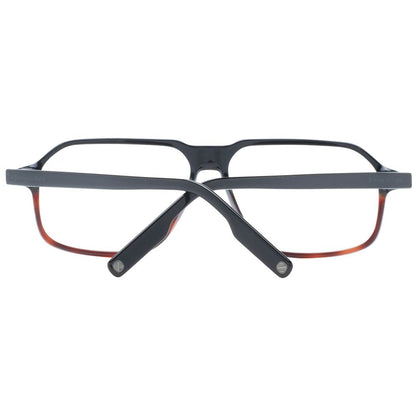 Ermenegildo Zegna Black Men Glasses Frame - The Gentlemen's Vault