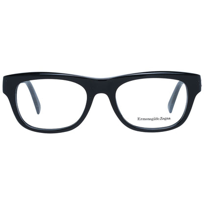Ermenegildo Zegna Black Men Glasses Frame - The Gentlemen's Vault