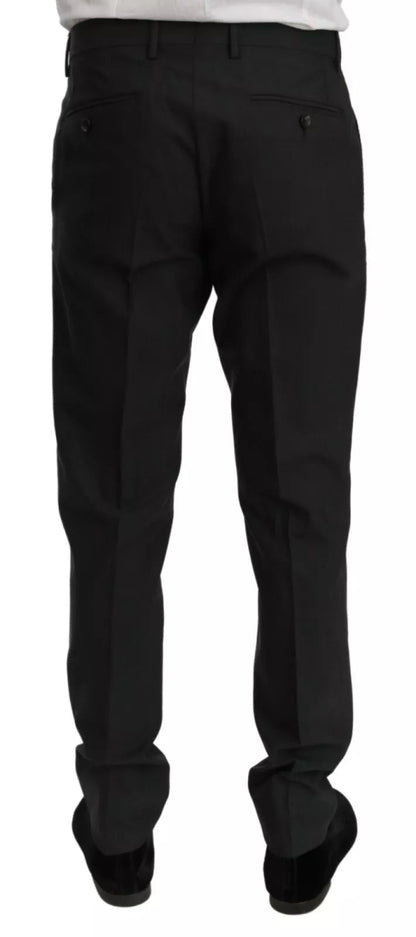 Dolce & Gabbana Slim Fit MARTINI Wool Gray Suit - The Gentlemen's Vault