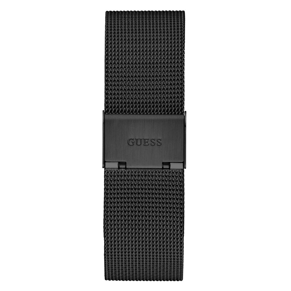 Guess Black Stainless Steel Dress Watch - The Gentlemen's Vault