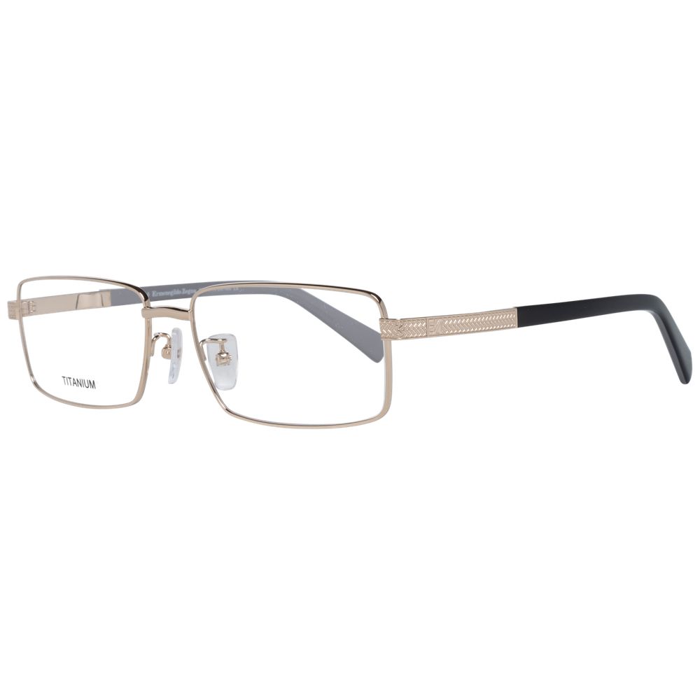 Ermenegildo Zegna Gold Men Glasses Frame - The Gentlemen's Vault