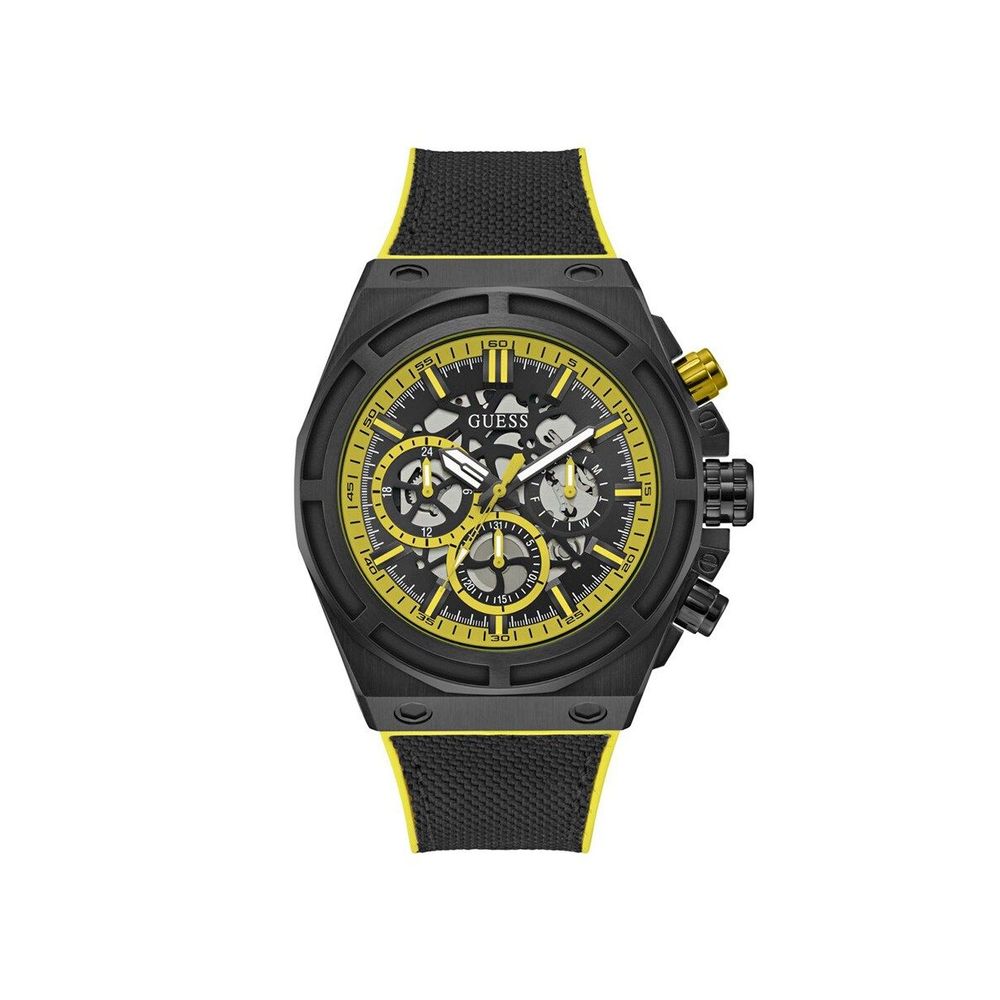 Guess Black Synthetic Sport Watch - The Gentlemen's Vault