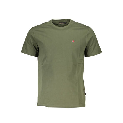 Napapijri Green Cotton T-Shirt - The Gentlemen's Vault
