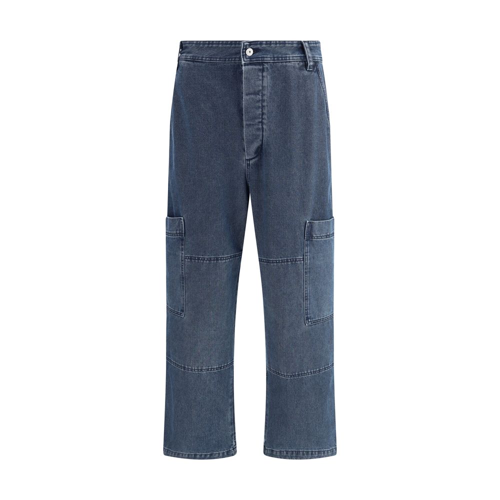 Jacquemus Blue Cotton Jeans Denim - The Gentlemen's Vault