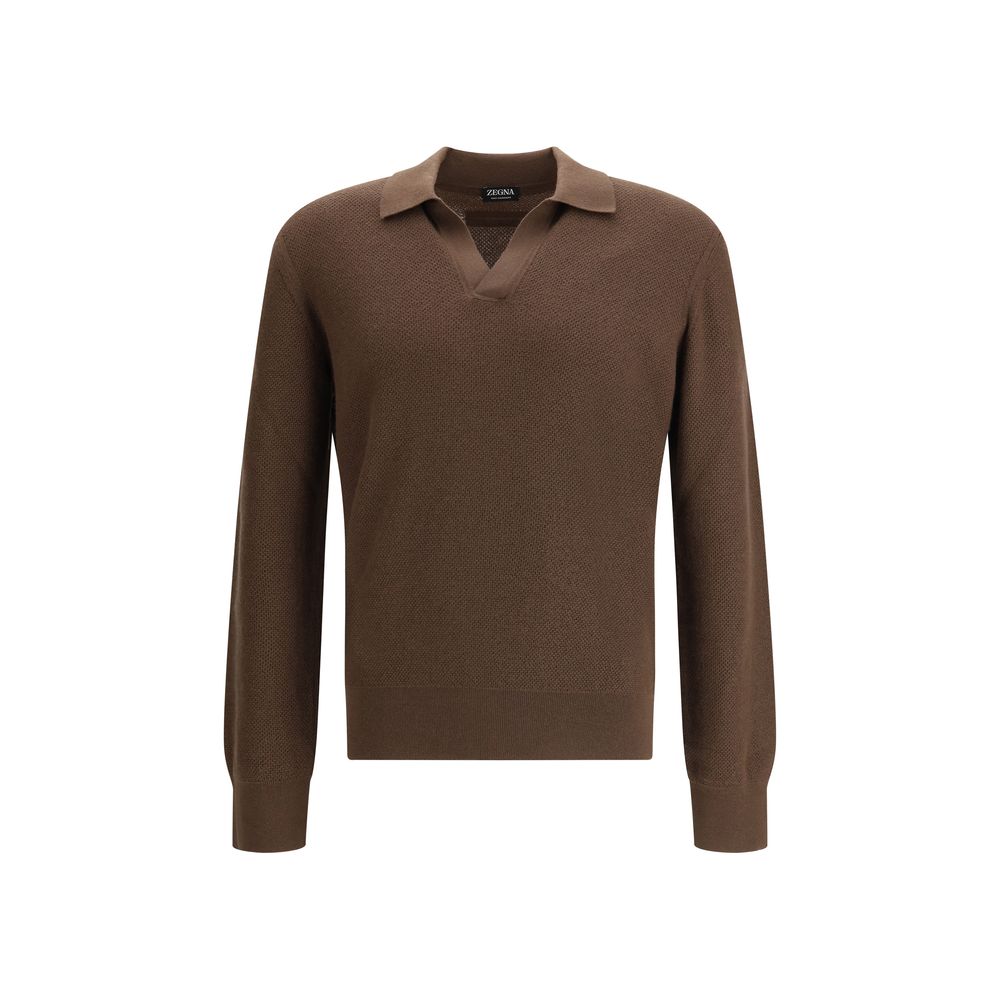 ZEGNA Cashmere Polo - The Gentlemen's Vault