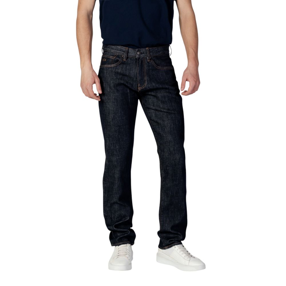 Armani Exchange Blue Polyester Skinny Jean - The Gentlemen's Vault