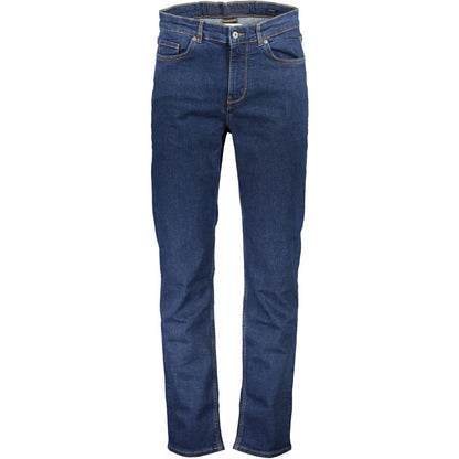 Napapijri Blue Cotton Jeans & Pant - The Gentlemen's Vault