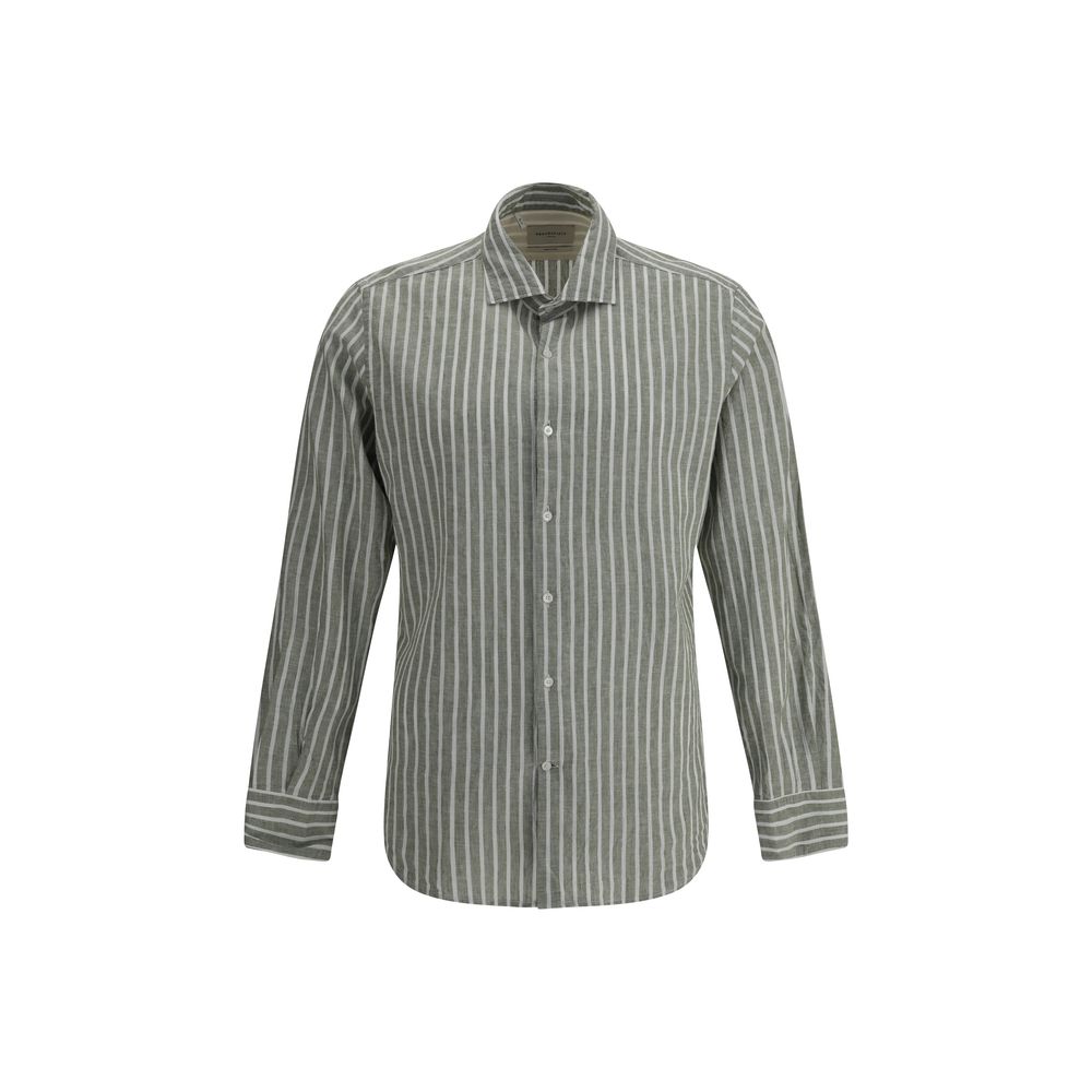 Brooksfield Striped Shirt - The Gentlemen's Vault