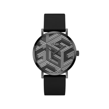 Guess Black Synthetic Dress Watch - The Gentlemen's Vault