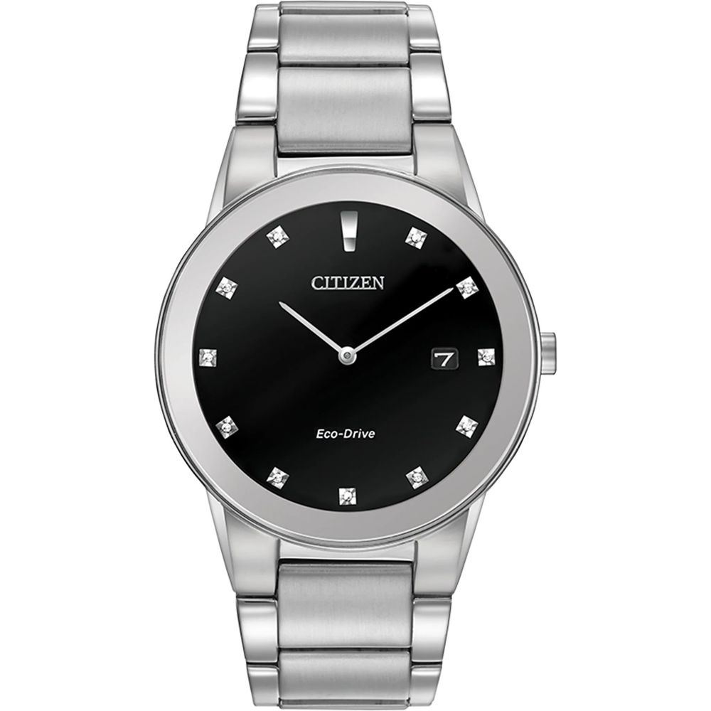 Citizen Gray Stainless Steel Dress Watch - The Gentlemen's Vault