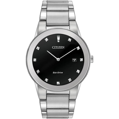 Citizen Gray Stainless Steel Dress Watch - The Gentlemen's Vault