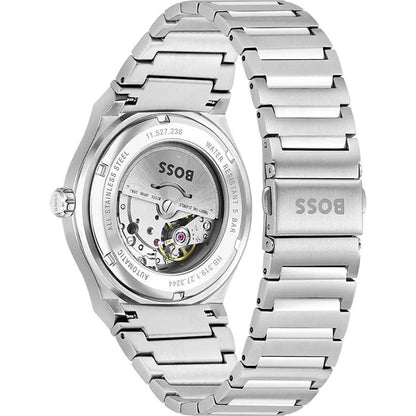 Hugo Boss Gray Stainless Steel Dress Watch - The Gentlemen's Vault
