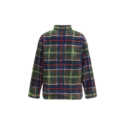 Barbour Sherpa Tartan Fleece Zip Through Jacket - The Gentlemen's Vault