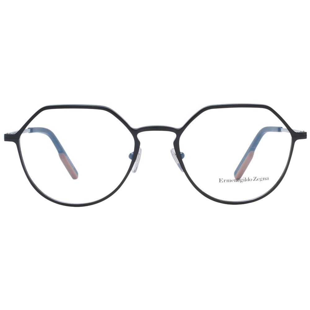 Ermenegildo Zegna Black Men Glasses Frame - The Gentlemen's Vault