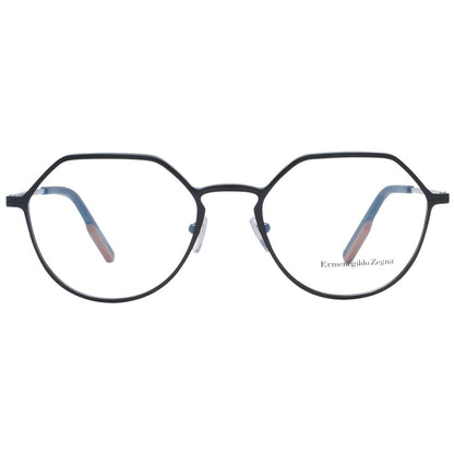 Ermenegildo Zegna Black Men Glasses Frame - The Gentlemen's Vault